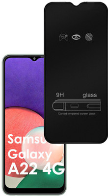 LILLIPUT Edge To Edge Tempered Glass for Samsung Galaxy A22 4G(Pack of 1)