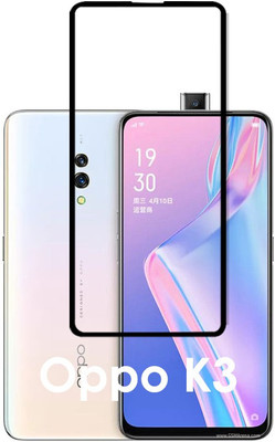 LILLIPUT Edge To Edge Tempered Glass for OPPO K3(Pack of 1)