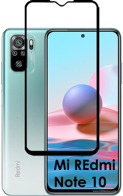 LILLIPUT Edge To Edge Tempered Glass for Mi Redmi Note 10(Pack of 1)