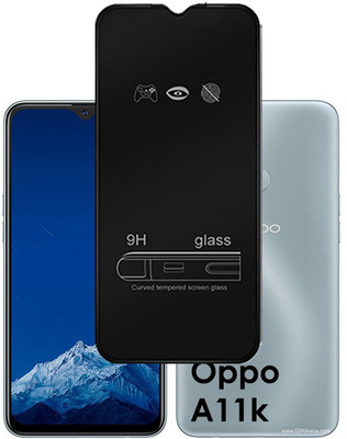 LILLIPUT Edge To Edge Tempered Glass for Oppo A11k(Pack of 1)