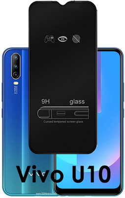ASMANTIC Edge To Edge Tempered Glass for Vivo U10(Pack of 1)