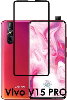 ASMANTIC Edge To Edge Tempered Glass for Vivo V15 PRO(Pack of 1)