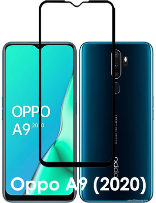 ASMANTIC Edge To Edge Tempered Glass for Oppo A9 2020(Pack of 1)