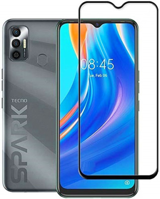 LILLIPUT Edge To Edge Tempered Glass for Tecno Spark 7T(Pack of 1)