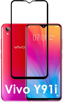 LILLIPUT Edge To Edge Tempered Glass for Vivo Y91i(Pack of 1)