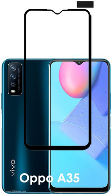 LILLIPUT Edge To Edge Tempered Glass for Oppo A35(Pack of 1)