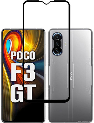ASMANTIC Edge To Edge Tempered Glass for Poco F3 GT(Pack of 1)