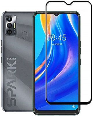 LILLIPUT Edge To Edge Tempered Glass for Tecno Spark 7T(Pack of 1)