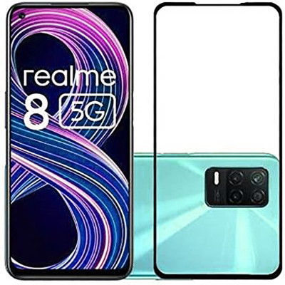 LILLIPUT Edge To Edge Tempered Glass for Realme 8 5G(Pack of 1)