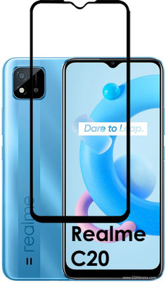 INSTYLE Edge To Edge Tempered Glass for Realme C20(Pack of 1)