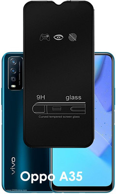 LILLIPUT Edge To Edge Tempered Glass for Oppo A35(Pack of 1)