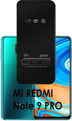 LILLIPUT Edge To Edge Tempered Glass for Mi Redmi Note 9 PRO(Pack of 1)