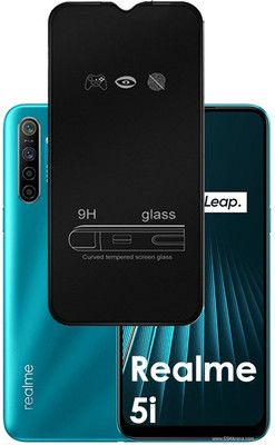 INSTYLE Edge To Edge Tempered Glass for Realme 5i(Pack of 1)