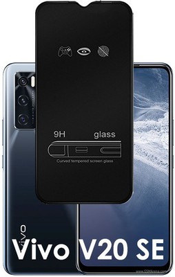 LILLIPUT Edge To Edge Tempered Glass for Vivo V20 SE(Pack of 1)