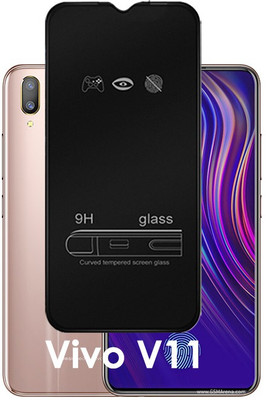 ASMANTIC Edge To Edge Tempered Glass for Vivo V11(Pack of 1)
