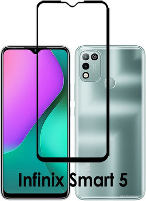 ASMANTIC Edge To Edge Tempered Glass for Infinix Smart 5A(Pack of 1)