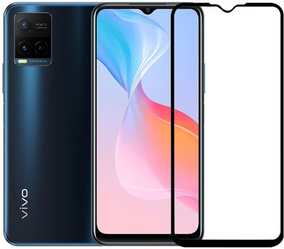 LILLIPUT Edge To Edge Tempered Glass for Vivo Y21 2021(Pack of 1)