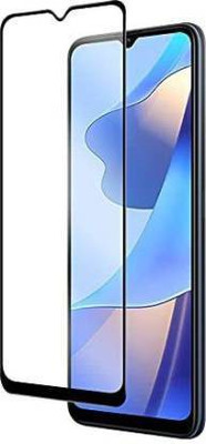 kentop Edge To Edge Tempered Glass for Oppo A16 + CPH2269(Pack of 1)