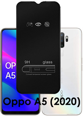 LILLIPUT Edge To Edge Tempered Glass for Oppo A5 2020(Pack of 1)