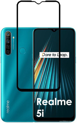 LILLIPUT Edge To Edge Tempered Glass for Realme 5i(Pack of 1)