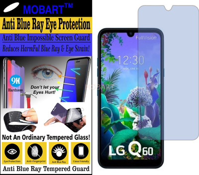 MOBART Impossible Screen Guard for LG Q60 (Impossible UV AntiBlue Light)(Pack of 1)