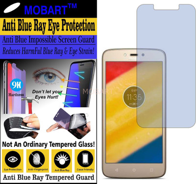 MOBART Impossible Screen Guard for MOTOROLA MOTO C PLUS (Impossible UV AntiBlue Light)(Pack of 1)