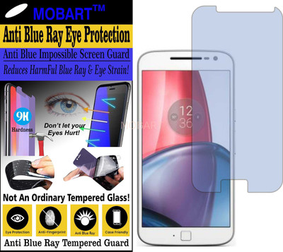 MOBART Impossible Screen Guard for MOTO G4 PLUS (Impossible UV AntiBlue Light)(Pack of 1)
