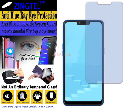 ZINGTEL Impossible Screen Guard for REALME C1 (Impossible UV AntiBlue Light)(Pack of 1)
