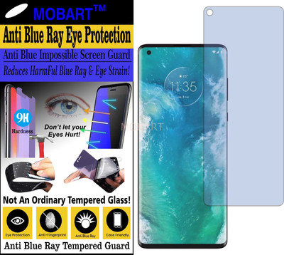 MOBART Impossible Screen Guard for MOTOROLA EDGE PLUS (Impossible UV AntiBlue Light)(Pack of 1)