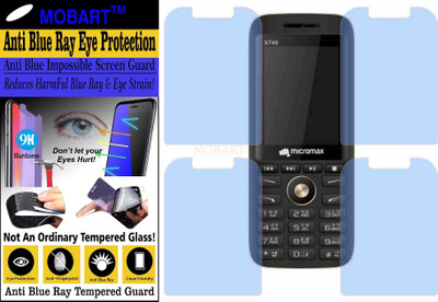 MOBART Impossible Screen Guard for MICROMAX X748 (Impossible UV AntiBlue Light)(Pack of 1)