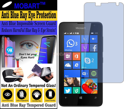 MOBART Impossible Screen Guard for MICROSOFT LUMIA 430 DUAL SIM1 (Impossible UV AntiBlue Light)(Pack of 1)