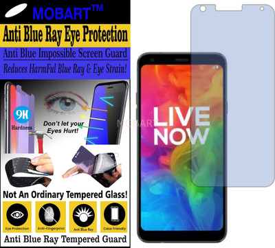 MOBART Impossible Screen Guard for LG Q7 MT 6750S (Impossible UV AntiBlue Light)(Pack of 1)