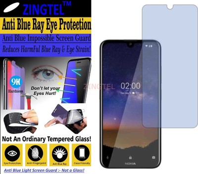 ZINGTEL Impossible Screen Guard for NOKIA 2.2 (Impossible UV AntiBlue Light)(Pack of 1)