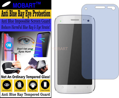 MOBART Impossible Screen Guard for MICROMAX CANVAS 2 PLUS A110Q (Impossible UV AntiBlue Light)(Pack of 1)