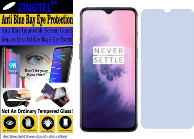 ZINGTEL Impossible Screen Guard for ONEPLUS 6T (Impossible UV AntiBlue Light)(Pack of 1)
