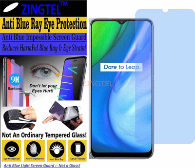 ZINGTEL Impossible Screen Guard for REALME V3 (Impossible UV AntiBlue Light)(Pack of 1)