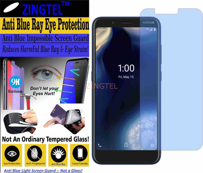 ZINGTEL Impossible Screen Guard for NOKIA 2 V TELLA (Impossible UV AntiBlue)(Pack of 1)