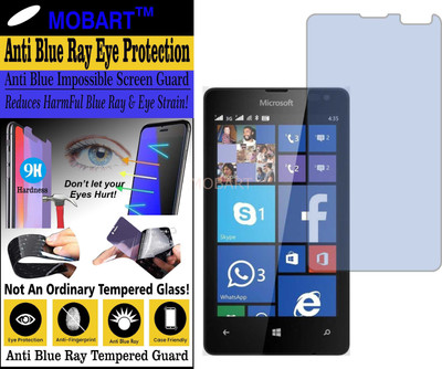 MOBART Impossible Screen Guard for MICROSOFT LUMIA 435 (Impossible UV AntiBlue Light)(Pack of 1)