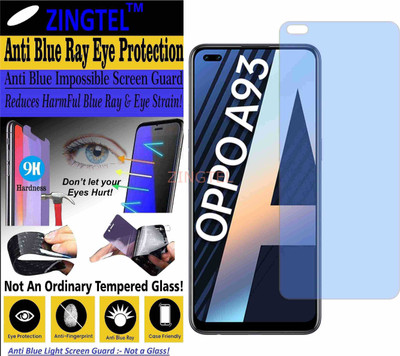 ZINGTEL Impossible Screen Guard for OPPO A93 (Impossible UV AntiBlue Light)(Pack of 1)