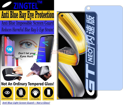 ZINGTEL Impossible Screen Guard for REALME GT NEO FLASH (Impossible UV AntiBlue Light)(Pack of 1)