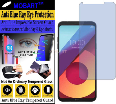 MOBART Impossible Screen Guard for LG Q6 PLUS (Impossible UV AntiBlue Light)(Pack of 1)