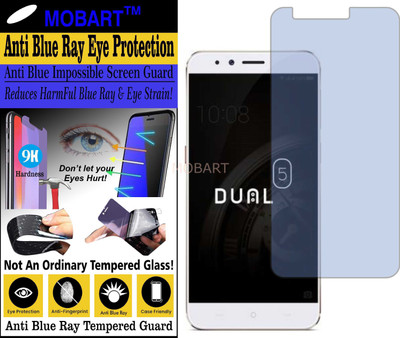 MOBART Impossible Screen Guard for MICROMAX DUAL 5 (Impossible UV AntiBlue Light)(Pack of 1)