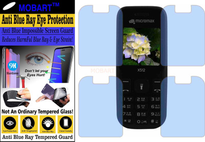 MOBART Impossible Screen Guard for MICROMAX X512 (Impossible UV AntiBlue Light)(Pack of 1)