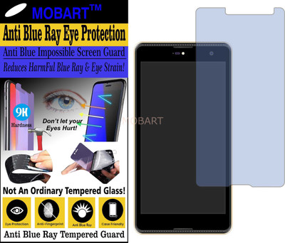 MOBART Impossible Screen Guard for MICROMAX CANVAS FIRE 5 Q386 (Impossible UV AntiBlue Light)(Pack of 1)