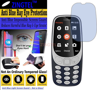 ZINGTEL Impossible Screen Guard for NOKIA 3310 3G (Impossible UV AntiBlue Light)(Pack of 1)
