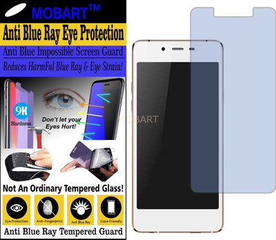 MOBART Impossible Screen Guard for MICROMAX CANVAS SILVER 5 Q450 (Impossible UV AntiBlue Light)(Pack of 1)