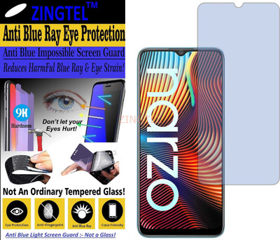 ZINGTEL Impossible Screen Guard for RMX2193 (REALME NARZO 20) (Impossible UV AntiBlue Light)(Pack of 1)