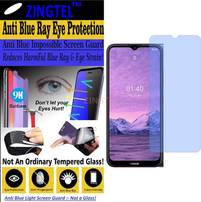 ZINGTEL Impossible Screen Guard for NOKIA 1.4 (Impossible UV AntiBlue Light)(Pack of 1)