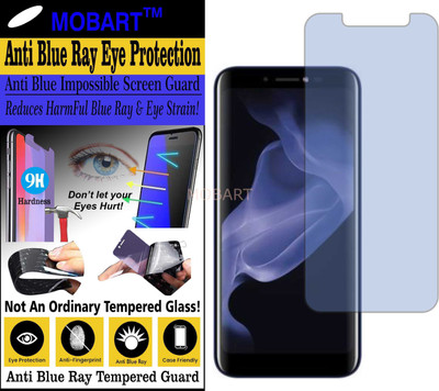 MOBART Impossible Screen Guard for MICROMAX BHARAT 5 INFINITY EDITION (Impossible UV AntiBlue Light)(Pack of 1)