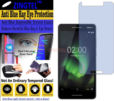 ZINGTEL Impossible Screen Guard for NOKIA 2.1 2018 (Impossible UV AntiBlue Light)(Pack of 1)